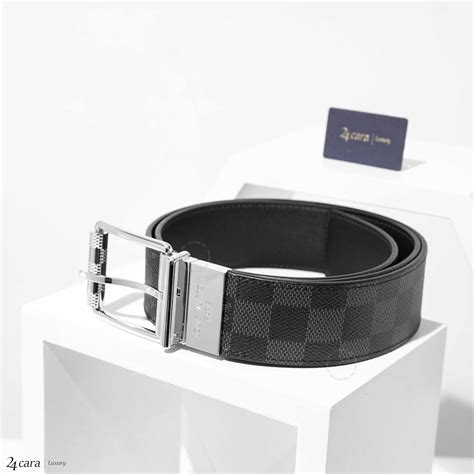 louis vuitton damier print 40mm reversible belt|louis vuitton 25mm belt.